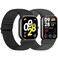 Tiptops Bands Compatible with Redmi Watch 4 Xiaomi Mi Smart Band 8 ProXiaomi Smart Band 9 Pro Replacement Strap for Women Men 2 Pack