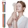 TOOLAIK Rainbow Bands Compatible with Samsung Active 2 Galaxy Watch 3 More 20mm Silicone Watch Bands for Women Men