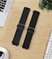 TUCOMO 2 Pack Braided Stretchy Nylon Watch Bands Compatible with Garmin Venu SqVenu Sq 2Venu 2 Plus 20mm Loop Elastic Fabric Straps for Garmin Vivoactive 6Vivoactive 5 Vivoactive 3 Women Men