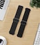 TUCOMO 2 Pack Braided Stretchy Nylon Watch Bands Compatible with Garmin Venu SqVenu Sq 2Venu 2 Plus 20mm Loop Elastic Fabric Straps for Garmin Vivoactive 6Vivoactive 5 Vivoactive 3 Women Men