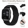TUCOMO 2 Pack Braided Stretchy Nylon Watch Bands Compatible with Garmin Venu SqVenu Sq 2Venu 2 Plus 20mm Loop Elastic Fabric Straps for Garmin Vivoactive 6Vivoactive 5 Vivoactive 3 Women Men