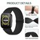 TUCOMO 3 Pack Stretchy Nylon Watch Bands Compatible with Amazfit Bip 6Bip 5GTR 4 GTR 3 ProGTR 3GTR 2GTR 2eGTR 47mm 22mm Loop Elastic Straps for Amazfit BalanceCheetah Men Women