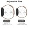 Vanjua Band Compatible with Fitbit Sense 2 Sense Bands Fitbit Versa 4 Versa 3 Bands Women Men Soft Silicone Replacement Strap for Fitbit Sense 2 Versa 4 Smart Watch Stone Small
