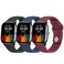 Vanjua Bands Compatible with Amazfit GTS 4 GTS 4 Mini GTS 3 GTS 2 GTS 2e GTS 2 mini GTS 3 PACK 20mm Quick Release Soft Silicone Sport Replacement Watch Strap for Amazfit Bip 3 Bip 3 Pro