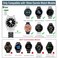 ViCRiOR Compatible with 18mm Garmin Vivoactive 4S Venu 2s Venu 3S Vivomove 3S Bands Solid Stainless Steel Watchband Mesh Strap Bracelet Replacement Band for Garmin Forerunner 255s265S