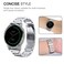 ViCRiOR Compatible with 18mm Garmin Vivoactive 4S Venu 2s Venu 3S Vivomove 3S Bands Solid Stainless Steel Watchband Mesh Strap Bracelet Replacement Band for Garmin Forerunner 255s265S