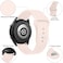 Wanme Bands for Samsung Galaxy Watch 3 Band 41mm Women Men 4 PACK 20mm Soft Silicone Adjustable Sport Strap Replacement Wristbands for Galaxy Watch 3 41mm BlackWineRedWhitePinkSand