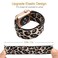 YOSWAN Stretchy Loop Strap Compatible for Apple Watch Band 41mm 40mm 38mm iWatch Series SE7654321 Stretch Elastics Wristbelt CheetahLeopard Light Brown 38mm40mm41mm