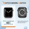 Goton 2 Pack Bumper Case for Apple Watch 40mm No Screen Protector Slim Soft Shockproof Case Cover Bumper Protector Accessories for iWatch SE 3SE 2SE Series 654 40mm ClearClear