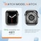 Goton 2 Pack Bumper Case for Apple Watch 42mm No Screen Protector Slim Soft Shockproof Case Cover Bumper Protector Accessories for iWatch Series 11 Series 10 42mm BlackBlack