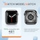 Goton 2 Pack Bumper Case for Apple Watch 42mm No Screen Protector Slim Soft Shockproof Case Cover Bumper Protector Accessories for iWatch Series 11 Series 10 42mm BlackBlack