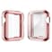 JULK 2Pack 44mm Case for Apple Watch New SE 3 2025 Series SE 65 4 Screen Protector Overall Protective Soft Case TPU HD UltraThin Cover for iWatch 1 Rose Pink 1 Transparent