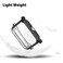 NTidea 3 Pack Screen Protector Cases Compatible with Amazfit GTS 2 MiniBip U ProBip SBip Lite Watch Soft Color TPU Shockproof Cover Slim Guard Thin Bumper Shell Protector Clear Black Silver