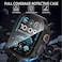 HAANILKYI 6 Pack Case for Apple Watch Ultra 3Ultra 2Ultra 49mm Screen Protector with UltraThin Tempered Glass Full Coverage AntiScratch Hard Face Cover for iWatch 49 mm