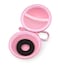 CASEMATIX Carry Case Compatible with Gabb Watch 3 KidiZoom Smartwatch DX3 Verizon GizmoWatch 2 Protective Travel Case with Accessory Pouch and Carabiner for Backpack Includes Case Only Pink