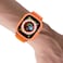 Yrzper Compatible for Apple Watch Ultra 321 49mm Case AllRound Shockproof TPU Silicone Protective Cover Bumper ShockAbsorbing ScratchResistant Case for Women Men Orange