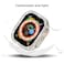 Yrzper Compatible with Apple Watch Ultra 321 49mm Double Row Bling Diamond Case PC Bumper Protective Cases Women Men Crystal Shining Rhinestone Cases Smartwatch Accessories Case 2PACK