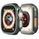 Yrzper Compatible with Apple Watch Ultra 321 49mm Hard PC Case Cover Impact Resistant Shockproof AllAround Edge Protective Bumper Cover Green