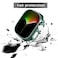 Yrzper Compatible with Apple Watch Ultra 321 49mm Hard PC Case Cover Impact Resistant Shockproof AllAround Edge Protective Bumper Cover Green