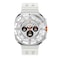 DEALELE Bezel Cover Compatible with Samsung Galaxy Watch Ultra 47mm 20252024 Time Scale Stainless Steel Metal Bezel Ring Adhesive Cover Anti Scratch Protector Accessory Silver