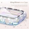 Goton 40mm Waterproof Bling Case for Apple Watch Screen Protector SE 321Series 654 40 mm Sparkling PC Front Bumper Hollow Back for iWatch Cover SplashResistant Easy Install
