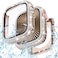 Goton 46mm Waterproof Bling Case for Apple Watch Series 11 10 Screen Protector 46 mm Sparkling PC Front Bumper Hollow Back for iWatch Cover SplashResistant Easy Install