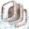 Goton 46mm Waterproof Bling Case for Apple Watch Series 11 10 Screen Protector 46 mm Sparkling PC Front Bumper Hollow Back for iWatch Cover SplashResistant Easy Install