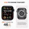 Goton 4Pack Bling Case for Apple Watch Series 1110 Protector 46mm Women Diamond Rhinestone Bumper for iWatch Cover Accessories 46 mm