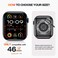 Goton 4Pack Bling Case for Apple Watch Series 1110 Protector 46mm Women Diamond Rhinestone Bumper for iWatch Cover Accessories 46 mm