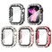 Goton 4Pack Bling Case for Apple Watch Series 1110 Screen Protector Case 46mm Women Diamond Rhinestone Protector for iWatch Cover Accessories 46 mm