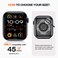 Goton Aluminum Alloy Case for Apple Watch Series 9 8 7 45mm UltraStyle Metal Bumper Protector with Ceramic Back Shockproof Cover for Business Daily Use
