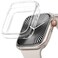 JR.DM JRDM 40mm Soft Flexible TPU Case Compatible for Apple Watch Series 654SE Touchable Screen Lightweight AntiScratch AllAround Protector Thin Guard Shockproof Cover Shiny Bumper for iWatch Clear