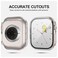 JZK 2 Pack Case with Tempered Glass Screen Protector for Apple Watch Series 112025 Series 10 42mm Slim Guard Bumper Full Coverage Hard PC UltraThin Cover for iWatch 1110 42mm AccessoriesClear