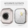 JZK 2 Pack Case with Tempered Glass Screen Protector for Apple Watch Series 112025 Series 10 46mm Slim Guard Bumper Full Coverage Hard PC UltraThin Cover for iWatch 1110 46mm AccessoriesClear