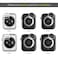 KADES 3Pack Bling Cases Compatible with Apple Watch Case 42mm Full Diamond with Builtin Screen Protector for Apple Watch Series 3 2 1 42mm Rose GoldIridescentClear