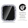 KADES Bling Case for Apple Watch 38mm with Builtin Screen Protector Sparkling Rhinestone Protective Cover Compatible with Apple Watch Series 3 2 1 38mm Blue