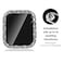 KADES Bling Case for Apple Watch 40mm with Builtin Screen Protector Sparkling Rhinestone Protective Cover Compatible with Apple Watch Series SE3 SE2 6 5 4 SE 40mm Black