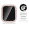 KADES Bling Case for Apple Watch 41mm with Builtin Screen Protector Sparkling Rhinestone Protective Cover Compatible with Apple Watch Series 9 8 7 41mm Rose Gold