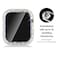 KADES Bling Case for Apple Watch 42mm with Builtin Screen Protector Sparkling Rhinestone Protective Cover Compatible with Apple Watch Series 3 2 1 42mm Iridescent