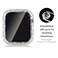 KADES Bling Case for Apple Watch 42mm with Builtin Screen Protector Sparkling Rhinestone Protective Cover Compatible with Apple Watch Series 3 2 1 42mm Iridescent