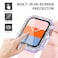 KADES Bling Case for Apple Watch 42mm with Builtin Screen Protector Sparkling Rhinestone Protective Cover Compatible with Apple Watch Series 3 2 1 42mm Iridescent