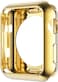 Leotop Compatible with Apple Watch Case 45mm 41mm Soft Flexible TPU Plated Protector Bumper Shiny Cover Lightweight Thin Guard Shockproof Frame Compatible for iWatch Series 9 8 7 41 mm Gold