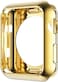 Leotop Compatible with Apple Watch Case 45mm 41mm Soft Flexible TPU Plated Protector Bumper Shiny Cover Lightweight Thin Guard Shockproof Frame Compatible for iWatch Series 9 8 7 41 mm Gold