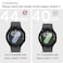 Miimall for Samsung Galaxy Watch 7 Case Hard PC Rugged Case Builtin HD Privacy Screen Film AntiScratch Shockproof Dustproof Watch Ultra Appearance Design for Galaxy Watch 7 44mm Black