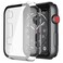 Misxi 2 Pack Hard PC Case with Tempered Glass Screen Protector Compatible with Apple Watch Series 3 Series 2 42mm UltraThin Scratch Resistant Overall Protective Cover for iWatch S3S2 Transparent