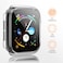 Mugust 3 Pack Case for Apple Watch Series 3 38mm Hard PC Case with Tempered Glass Screen Protector Waterproof AntiScratch HD UltraThin Full Protective Cover for iWatch 38mm Transparent