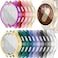 RICHONE 16 Pack Compatible with Samsung Galaxy Watch 7 40mm Screen Protector Case Soft TPU Protective Face Covers Bumper Accessories for Women Men Galaxy Watch7 40MM 16 Colors SML300