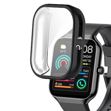 smaate Watch Cases Compatible with Motast Jugeman P99 196 Smart Watch TPU Case with Screen Protector Protecting Watch Body Screen