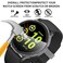 Suoman 2 Pack for Garmin vivoactive 5 Smartwatch Case 9H Tempered Glass Screen Protector Charger Port Allcoverage PC Protective Cover Bumper BlackClear