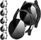 Suoman 55 Pack for Samsung Galaxy Watch 7 FE 40mm Case AntiPeeping 9H Tempered Glass Privacy Screen Protector AllRound PC Matte Protective Cover Bumper